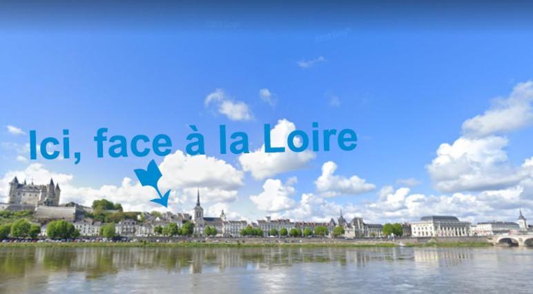 Апартаменты T2 Vue Sur Loire Local Velo Сомюр Экстерьер фото